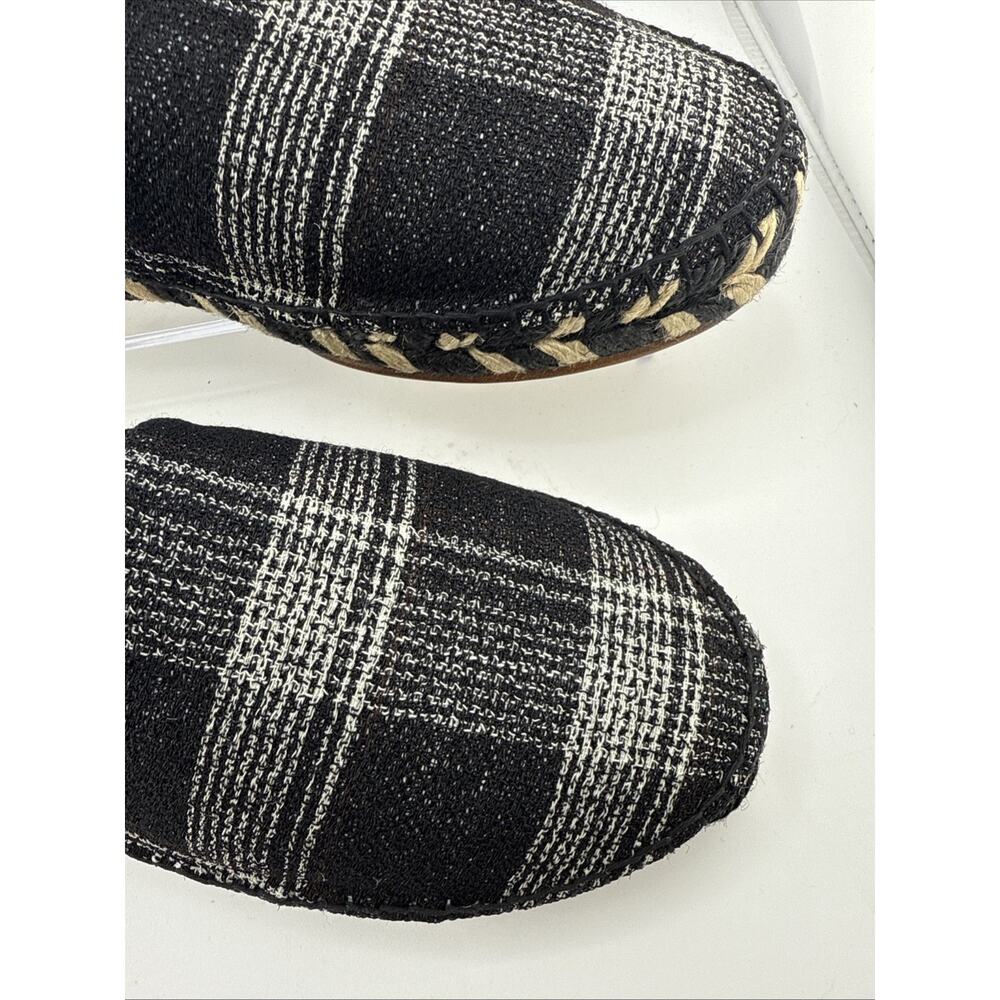 Proenza Schouler Women's Plaid Felt Espadrille Flats Sz 38 EUR or 7.5 US NWB - Picture 4 of 14